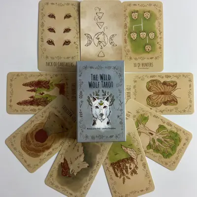 Карти Таро - Дикий Вовк, зменшена (The Wild Wolf Tarot)