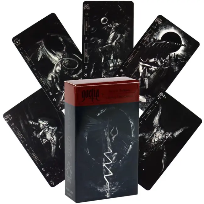 Карти Таро - Темне Таро Гоетія, зменшена (Goetia Tarot in Darkness)