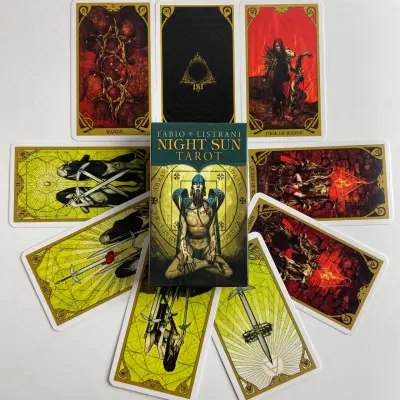 Карти Таро - Нічного Сонця, зменшена (Night Sun Tarot)