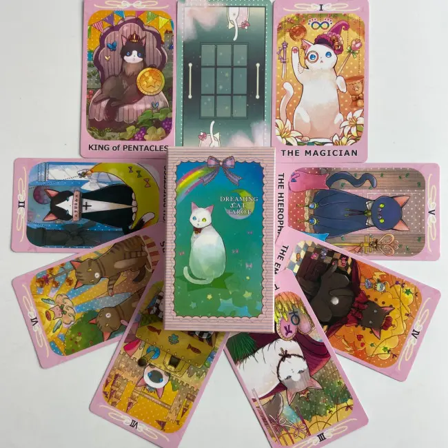 Карти Таро - Мріючого Кота, зменшена (Dreaming Cat Tarot)