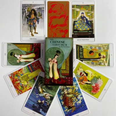 Карти Таро - Китайське, зменшена (The Chinese Tarot Cards Deck By Jui Guoliang)