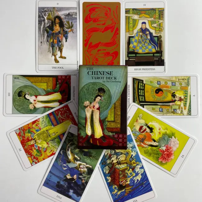 Карти Таро - Китайське, зменшена (The Chinese Tarot Cards Deck By Jui Guoliang)