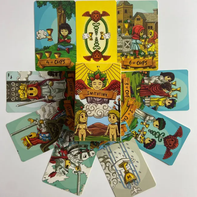 Карти Таро - Сміттіни, зменшена (Smithtiny Tarot)