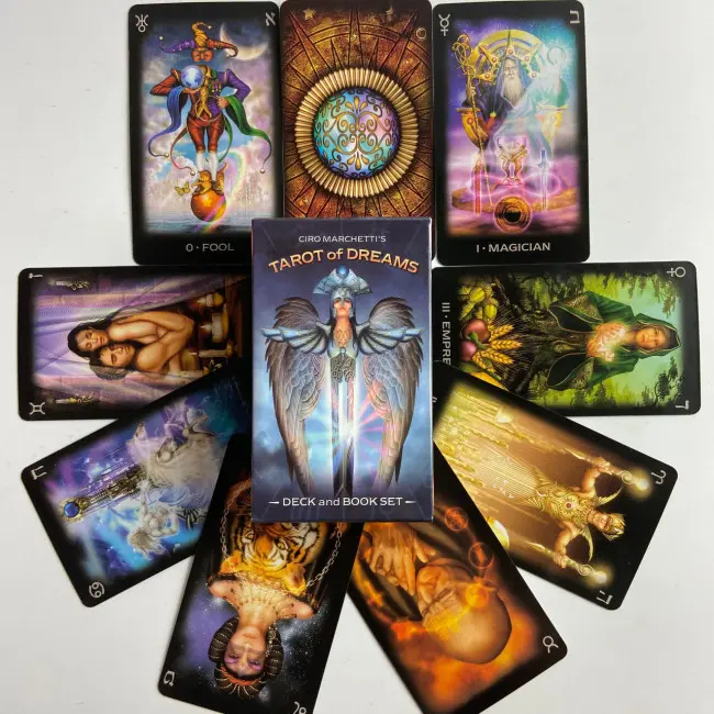 Карти Таро - Снів, зменшена (Tarot of Dreams, Ciro Marchetti)