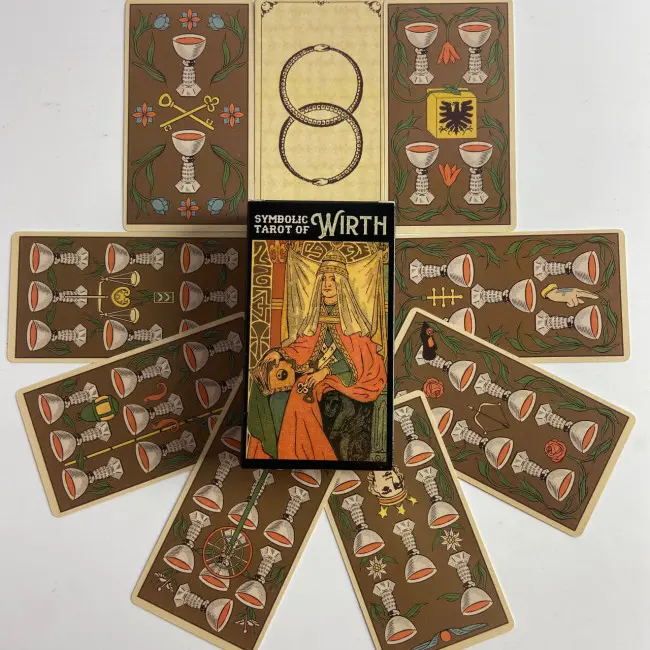 Карти Таро - Вірта Символічне, зменшена (Symbolic Tarot of Wirth)