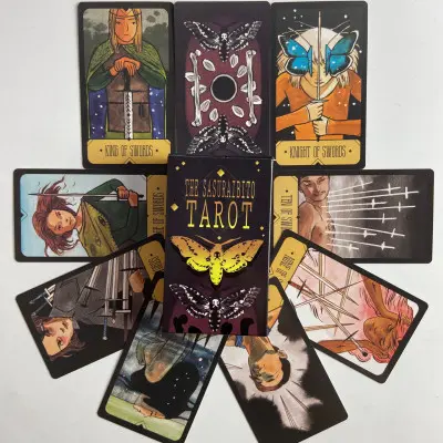 Карти Таро - Мандрівника, зменшена (The Sasuraibito Tarot)