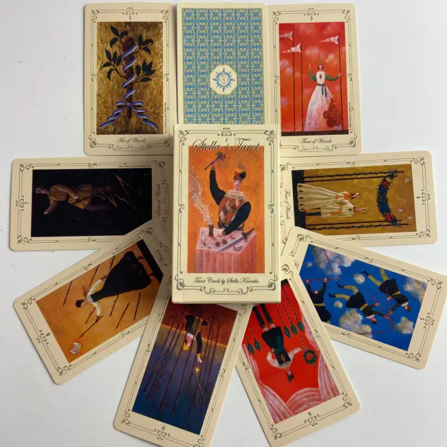 Карти Таро - Стели, зменшена (Stella's Tarot)