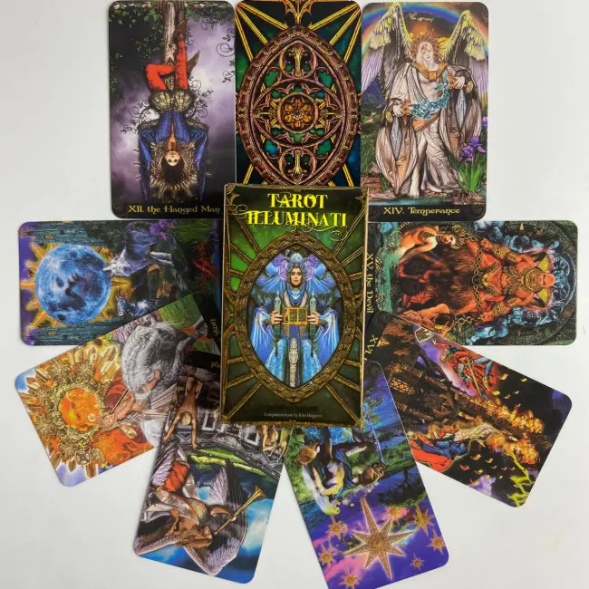 Карти Таро - Ілюмінатів, зменшена (Illuminati Tarot)