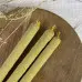 Воскові свічки з травами 20 см