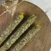 Воскові свічки з травами 20 см