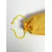 Мішечок льняний для карт таро, жовтий (17,5*12,5 см)