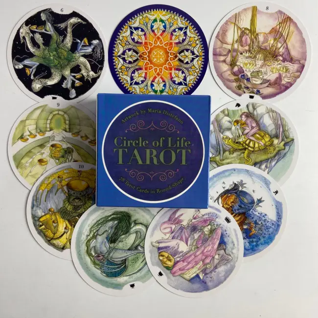 Карти Таро - Коло життя, зменшена (Circle of Life Tarot)