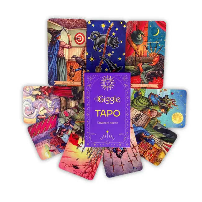 Карти Таро - Повсякденне Таро Відьом, Everyday Witch Tarot (Українська версія)