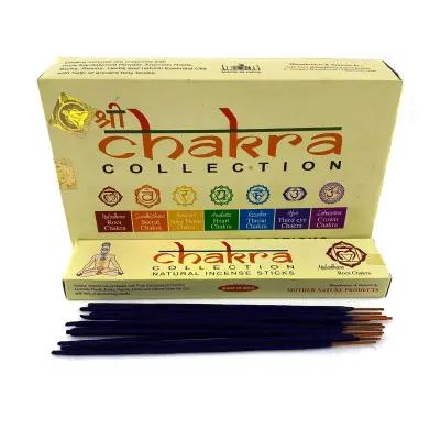Набір пилкових пахощів - Chakra Collection, Масала Mother nature products (7 Чакр)