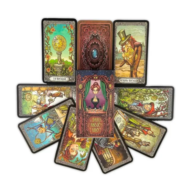 Карти Таро - Темний Особняк російською (Tarot Dark Mansion)