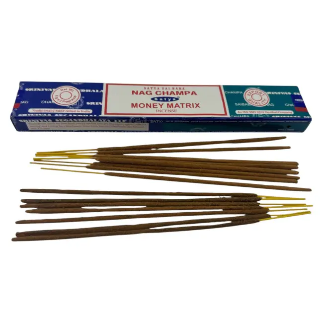 Пилкові пахощі - Nag Champa & Money Matrix, Масала Satya (Наг Чампа & Матриця грошей)