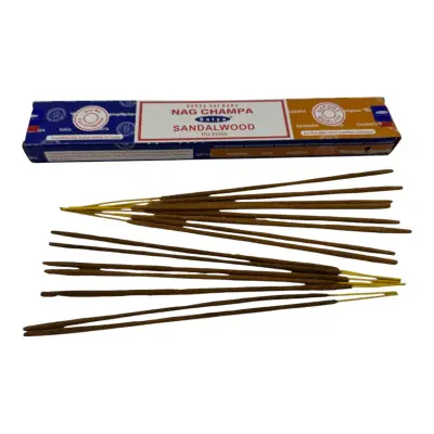 Пыльцевые благовония - Nag Champa & Sandalwood, Масала Satya (Наг Чампа & Сандаловое дерево)