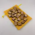 Скандинавські руни для ворожіння з анотацією, вільха (d-21 мм)