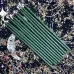 Кольорові макані воскові свічки 18 см (20 шт/упаковка)
