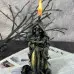 Воскова золота свічка - Чорний Жрець (15 см)