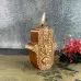 Воскова бронзова свічка - Рука Фатіми, Світло Хамси (11 см)