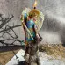 Воскова жовта свічка - Битва Архангела Михаїла (14 см)