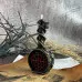 Воскова чорна свічка - Ключ Фортуни (13 см)