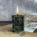 Воскова чорна свічка - Книга Роду (8 см)