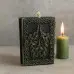Воскова чорна свічка - Книга Роду (8 см)