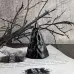 Воскова чорна свічка - Вулкан (10 см)