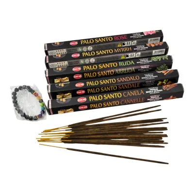 Набір пилкових пахощів - Smudging Indulgence Masala Gift Pack Palo Santo, Масала HEM