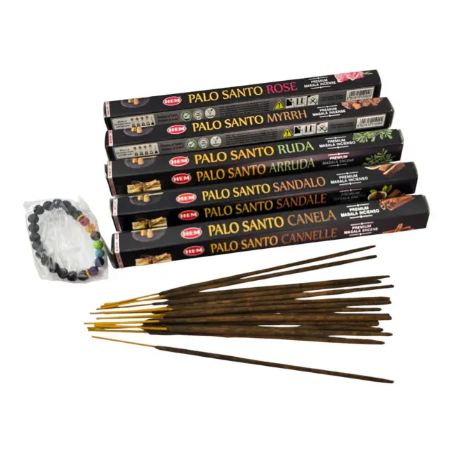 Набір пилкових пахощів - Smudging Indulgence Masala Gift Pack Palo Santo, Масала HEM