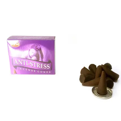 Арома-конуси - Antistress Dhoop Cones, HEM (Проти Стресу)