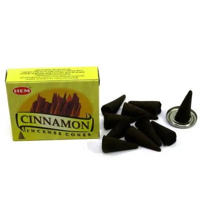 Арома-конуси - Cinnamon Dhoop Cones, HEM (Кориця)