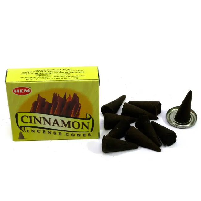 Арома-конуси - Cinnamon Dhoop Cones, HEM (Кориця)