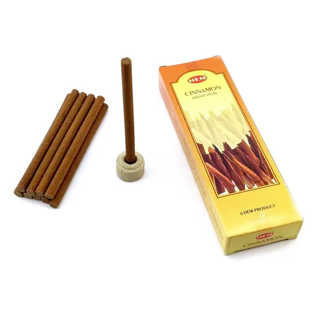 Безосновні пахощі - Cinnamon Dhoop Sticks, HEM (Кориця)