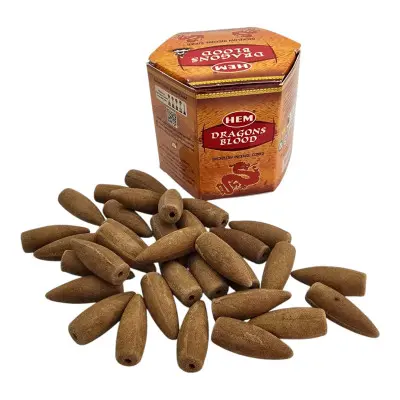 Арома-конуси - Dragon's Blood Dhoop Cones, HEM (Кров Дракона)
