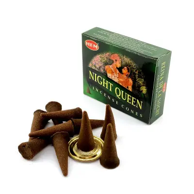 Арома-конуси - Night queen Dhoop Cones, HEM (Нічна Королева)