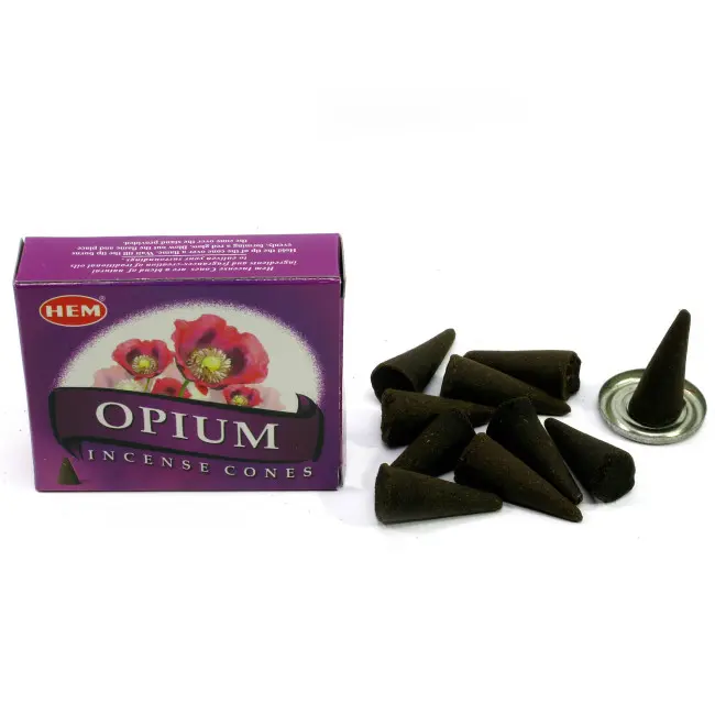 Арома-конуси - Opium Dhoop Cones, HEM (Опіум)