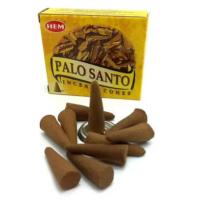 Арома-конуси - Palo Santo Dhoop Cones, HEM (Священне Дерево)