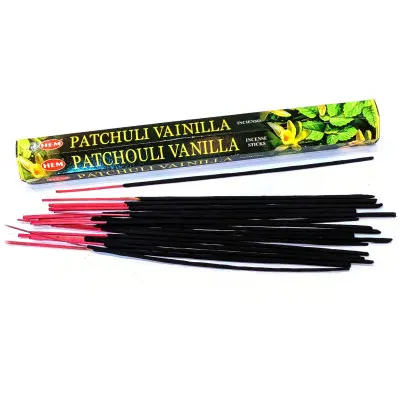 Вугільні пахощі - Patchouli Vanilla, HEM (Пачулі та ваніль)