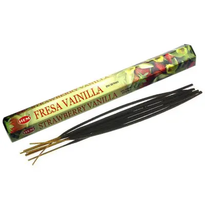 Вугільні пахощі - Vanilla Strawberry, HEM (Ваніль та полуниця)