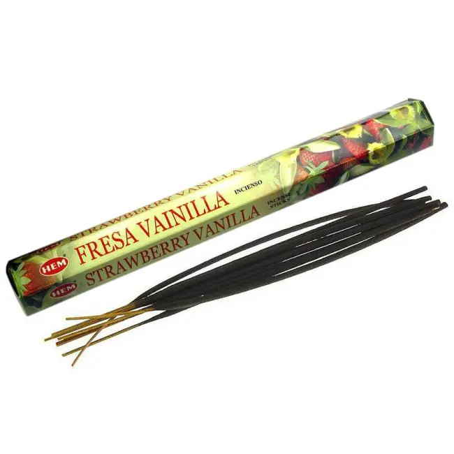 Вугільні пахощі - Vanilla Strawberry, HEM (Ваніль та полуниця)