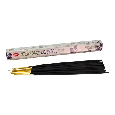 Вугільні пахощі - White Sage Lavender, HEM (Біла шавлія та лаванда)