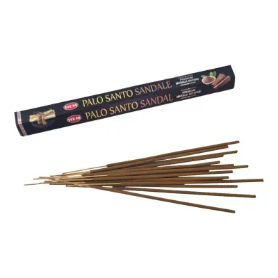 Пыльцевые благовония - Palo Santo Rose Premium Masala Incense, Масала HEM (Пало санто и сандал)