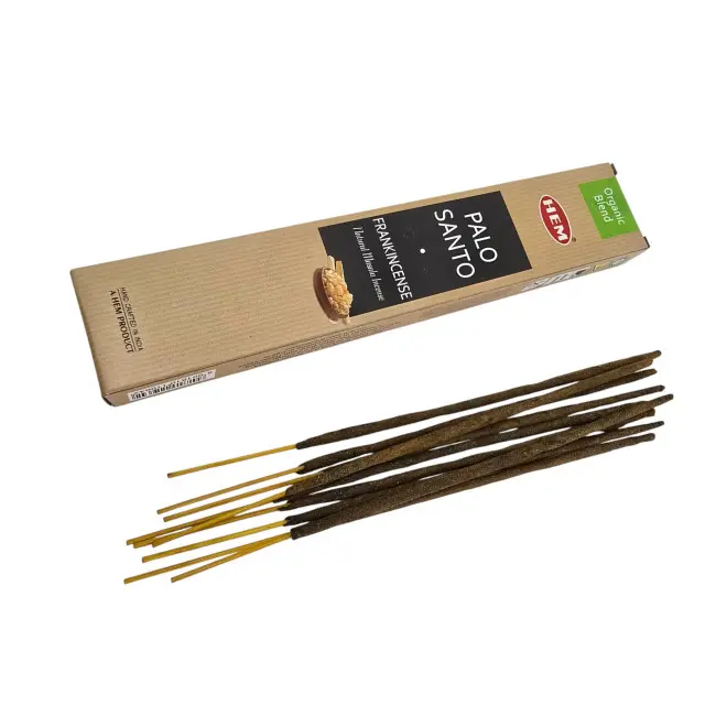 Пилкові пахощі - Palo Santo Frankincense Natural Masala Incense, Масала HEM (Пало санто та ладан)