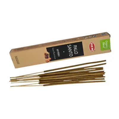 Пилкові пахощі - Palo Santo Myrrh Natural Masala Incense, Масала HEM (Пало санто та мірра)
