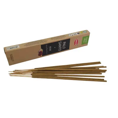 Пилкові пахощі - Palo Santo Rose Natural Masala Incense, Масала HEM (Пало санто та троянда)