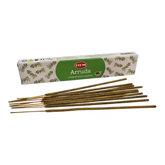 Пилкові пахощі - Arruda Premium Masala Incense, Масала HEM (Рута)