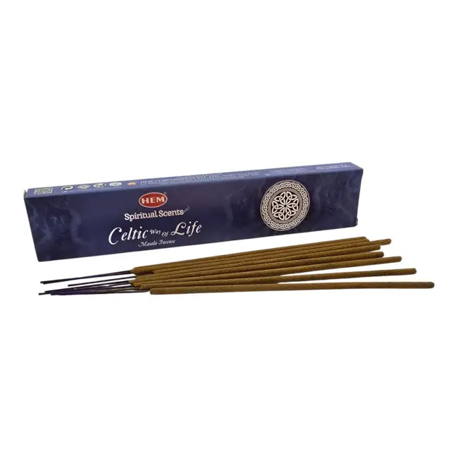 Пилкові пахощі - Celtic Way of Life Natural Masala Incense, Масала HEM (Кельтський спосіб життя)